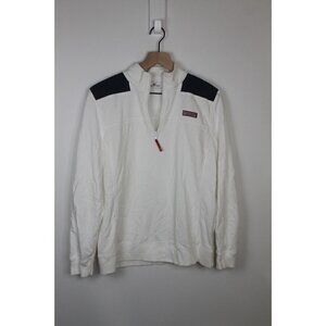 Vineyard Vines Woman’s L American Flag Shep Shirt Sweatshirt Embroidered NWOT